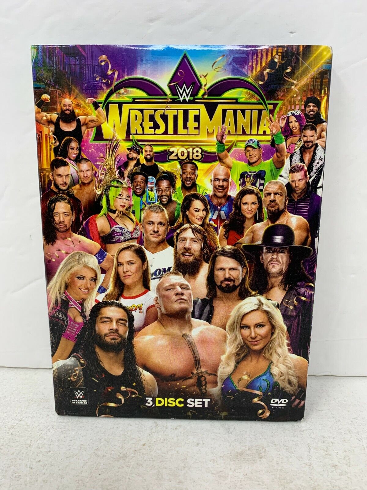 WWE: Wrestlemania 34 XXXIV (DVD, 2018) Good Condition!!!