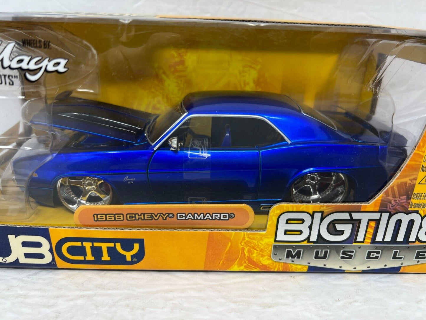 Jada Dub City Bigtime Muscle 1969 Chevy Camaro 1:24 Diecast