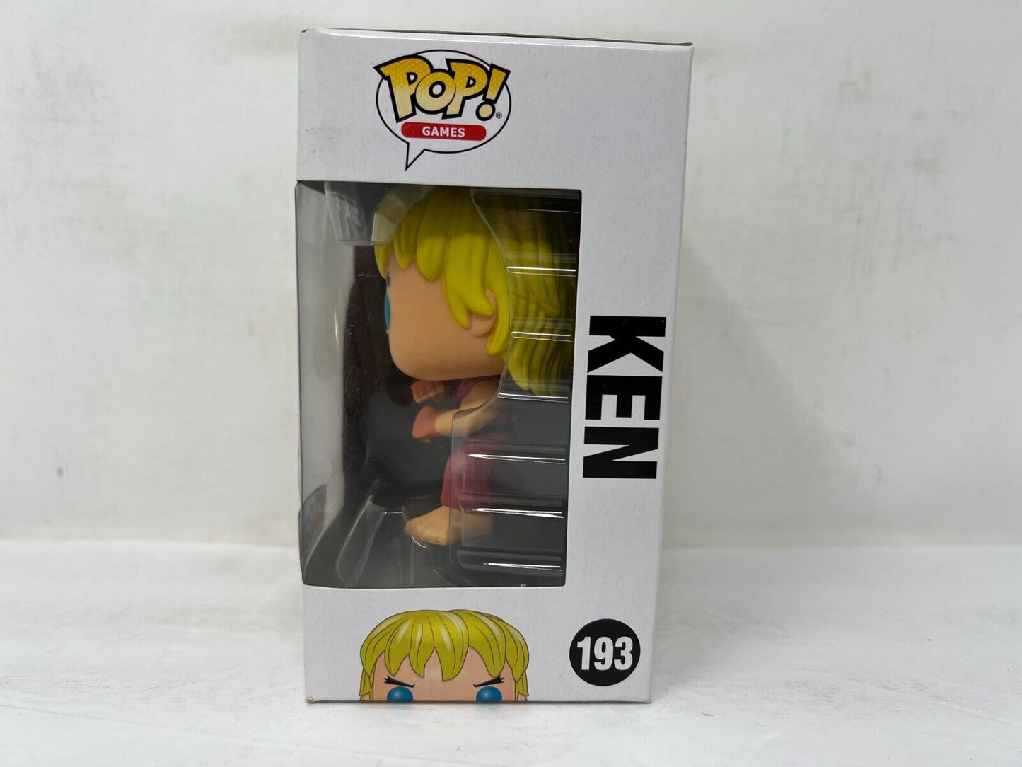 Funko Pop! Games Street Fighter #193 Ken Toys R Us Excl. Vinyl Figure Vaulted