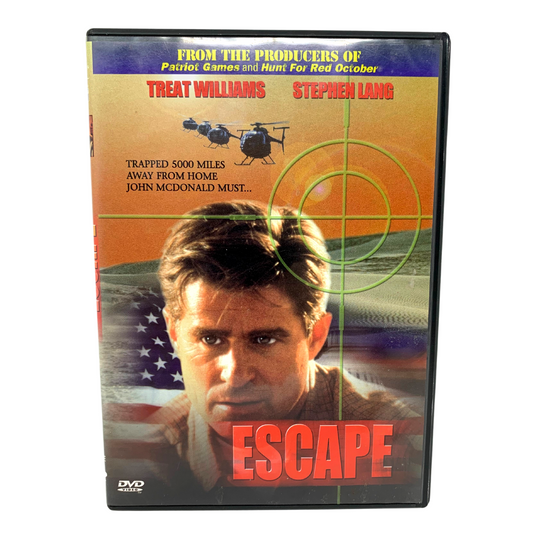 Escape (DVD, 1997) Treat Williams Stephen Lang Action Movie RARE HTF