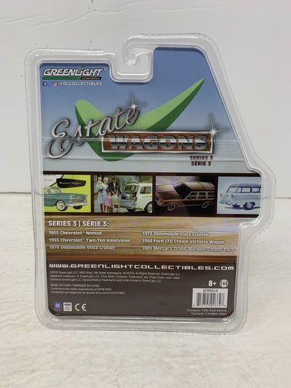 Greenlight Estate Wagons Series 3 1955 Chevrolet Nomad 1:64 Diecast