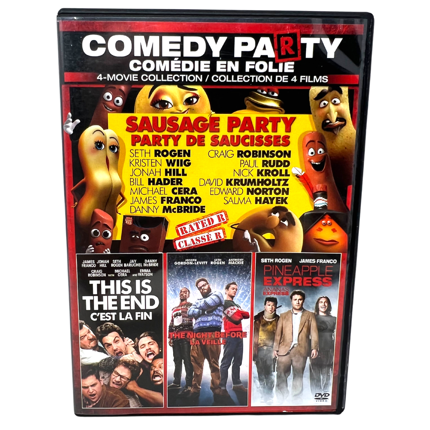 Seth Rogan Comedy Party (DVD, 2016) Kristen Wiig Collection Good Condition!!!