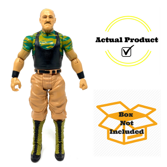 WWE Sergeant Slaughter Basic Flashback Wrestling Action Figure