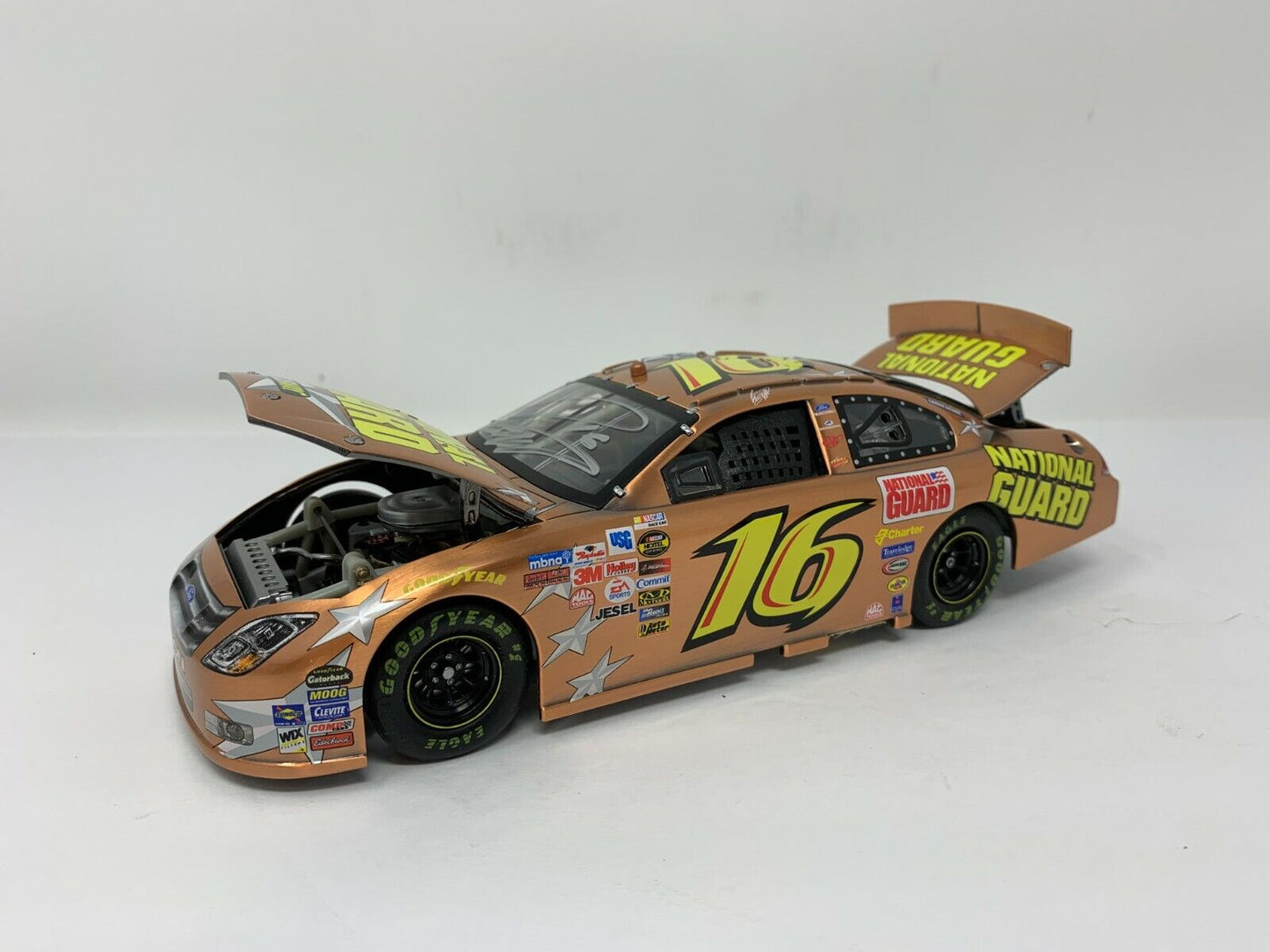 Team Caliber Preferred Nascar #16 Greg Biffle National Guard Copper 1:24 Diecast