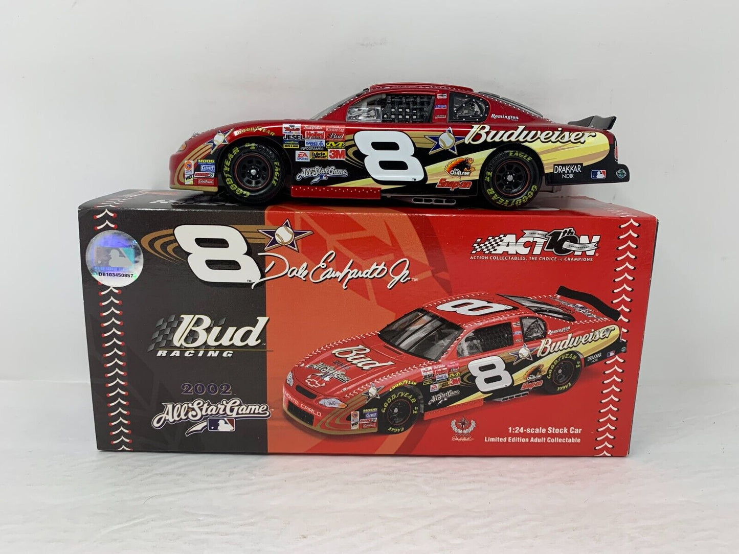 Action Nascar #8 Dale Earnhardt Jr. Budweiser MLB All-Star Chevy 1:24 Diecast