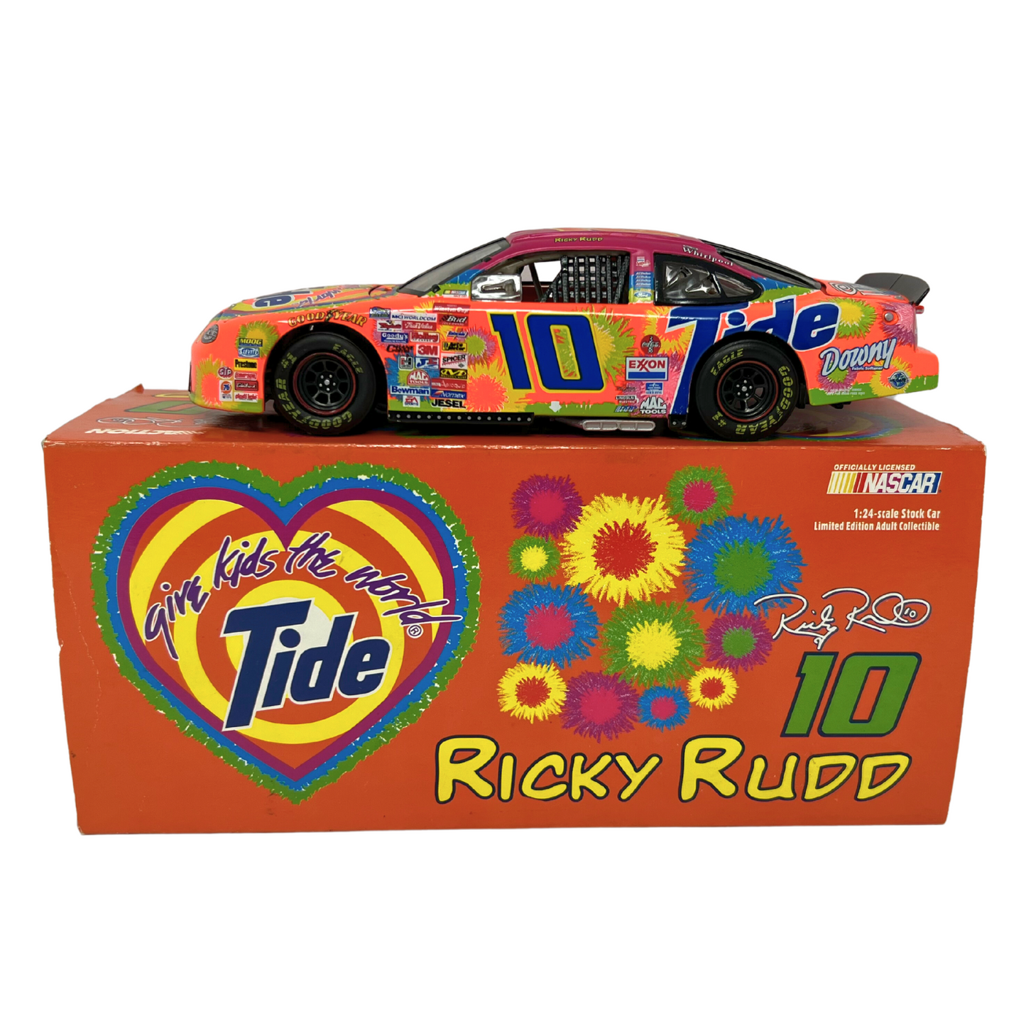 Action Nascar #10 Ricky Rudd Tide Give Kids The World 1999 Taurus 1:24 Diecast