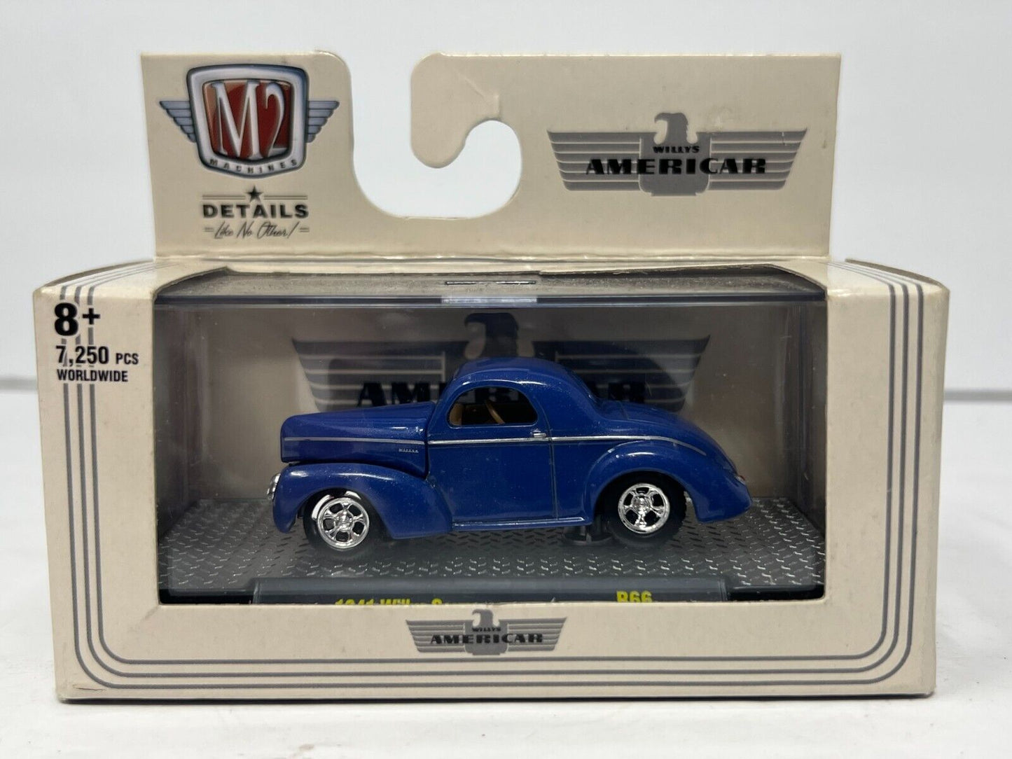 M2 Machines Willys Americar 1941 Willys Coupe R66 1:64 Diecast