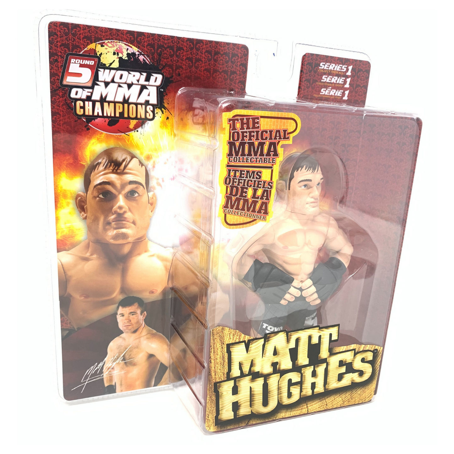 Round 5 UFC Matt Hughes World of MMA (WOMMA) Champions Series 1 Action Figure