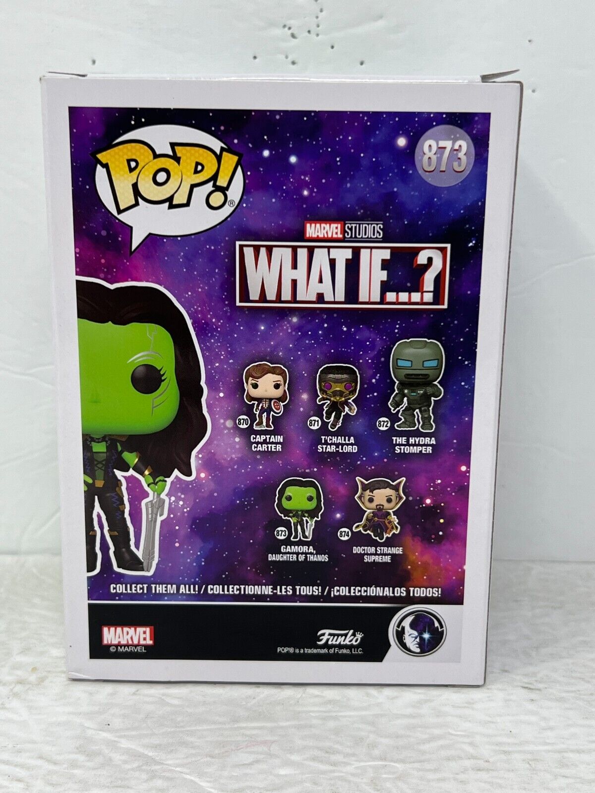 Funko Pop! Marvel Studios What If... #873 Gamora, Daughter of Thanos Bobble-Head