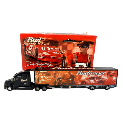 Action Nascar #8 Budweiser Dale Earnhardt Jr Transport Hauler 1:64 Scale Diecast