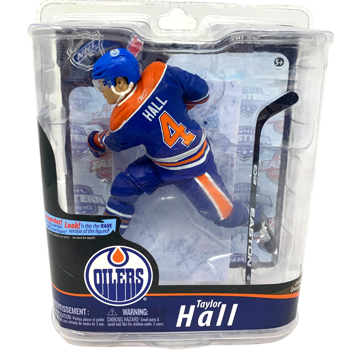 Mcfarlane NHL Taylor Hall Edmonton Oilers Blue Jersey Series 28 Figure