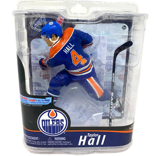 Mcfarlane NHL Taylor Hall Edmonton Oilers Blue Jersey Series 28 Figure