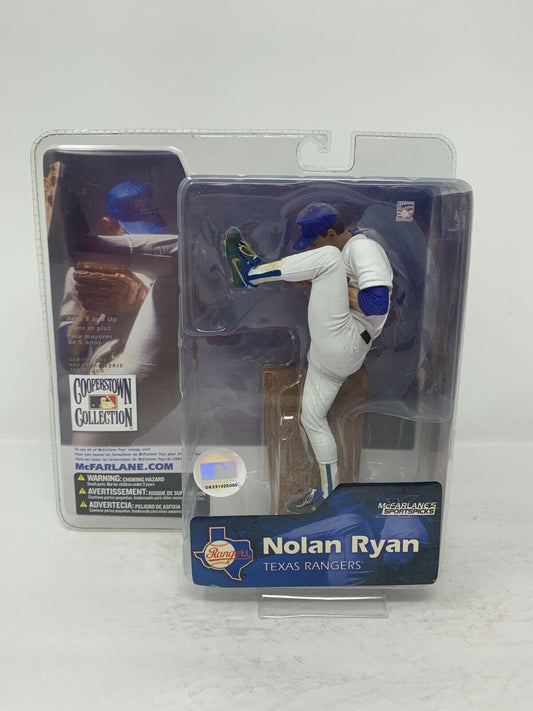 McFarlane MLB Cooperstown Collection Series 1 Nolan Ryan Texas Rangers Figurine