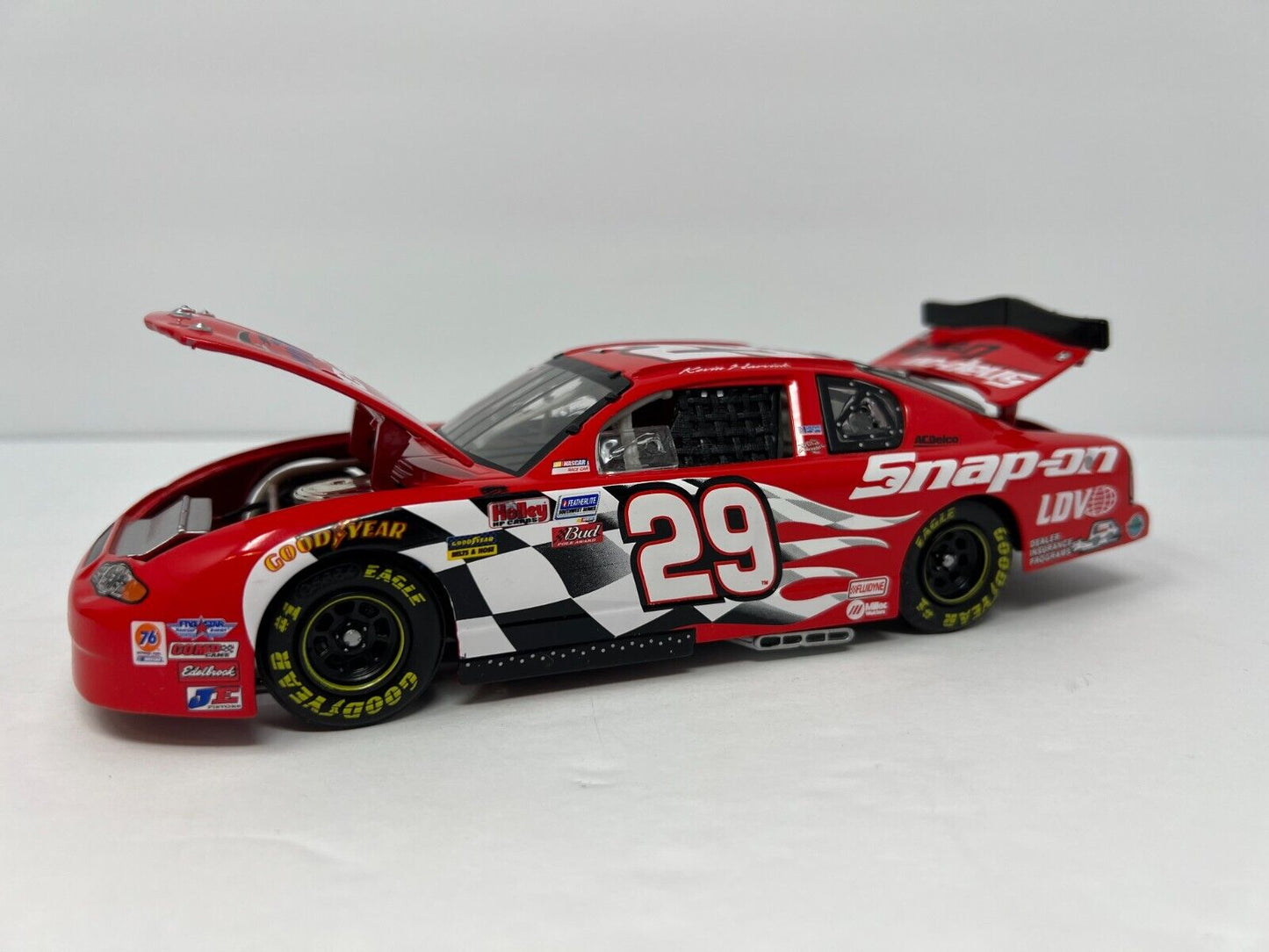 Action Nascar #29 Kevin Harvick Snap-On 2002 Chevy Monte Carlo 1:24 Diecast