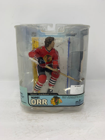 Mcfarlane NHL Bobby Orr Chicago Blackhawks Red Jersey Legends Series 5 Figure