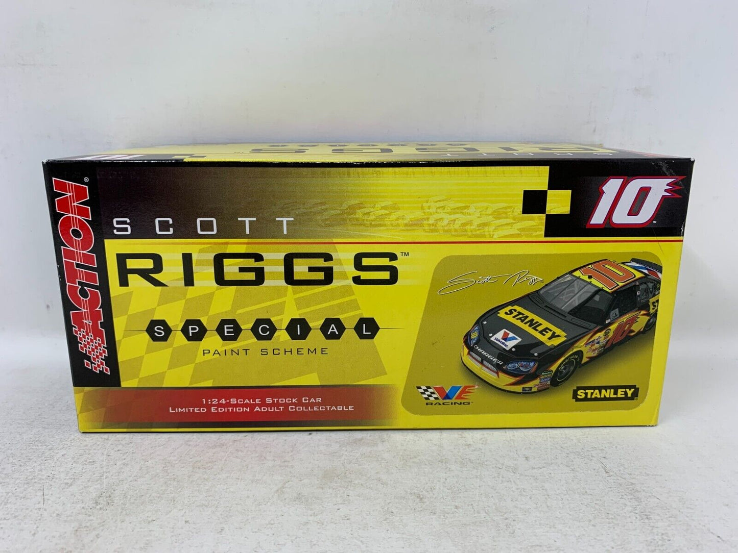 Action Nascar #10 Scott Riggs Stanley Tools 2006 Charger 1:24 Diecast