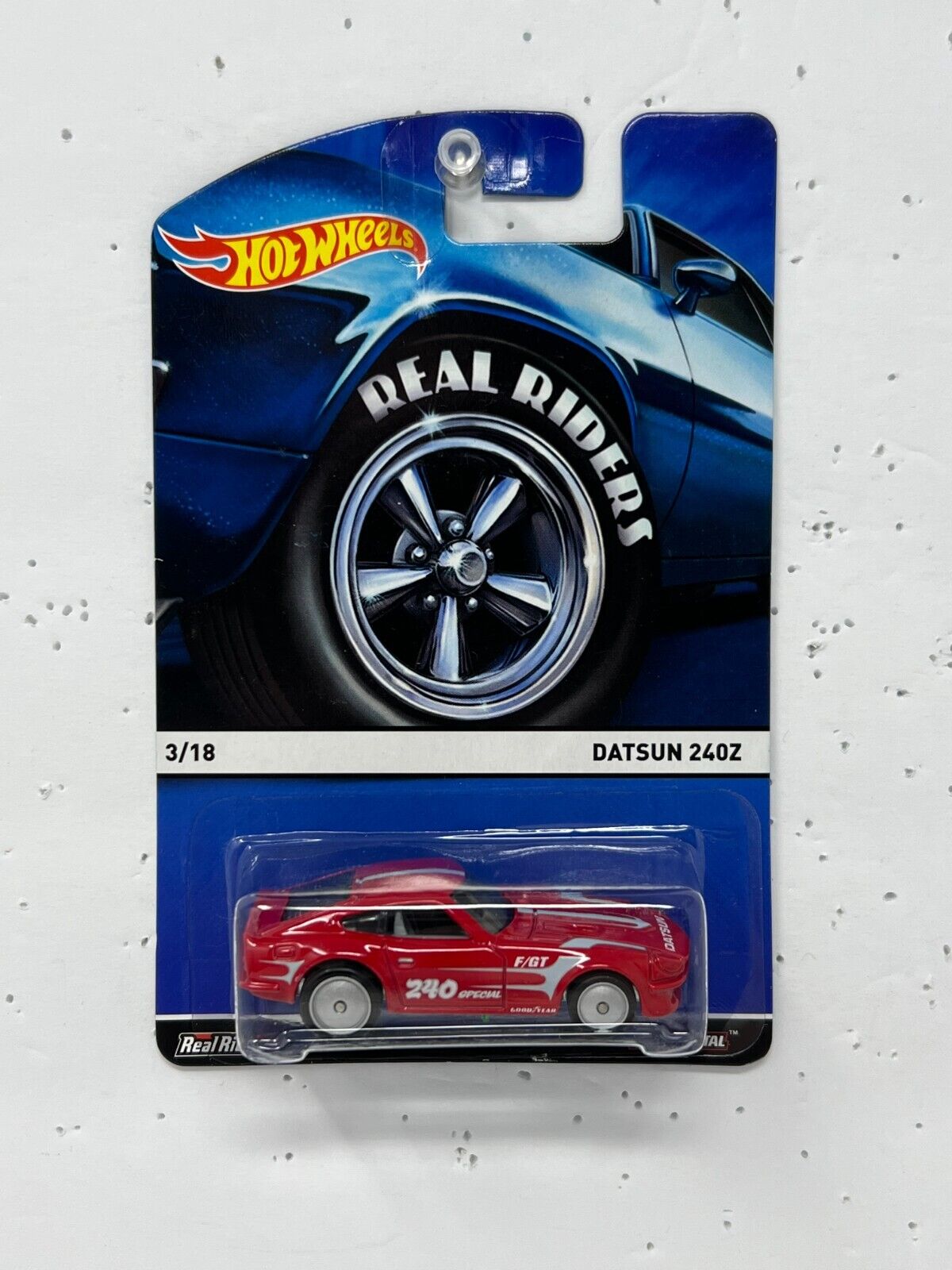 Hot Wheels Heritage Real Riders Datsun 240Z 1:64 Diecast