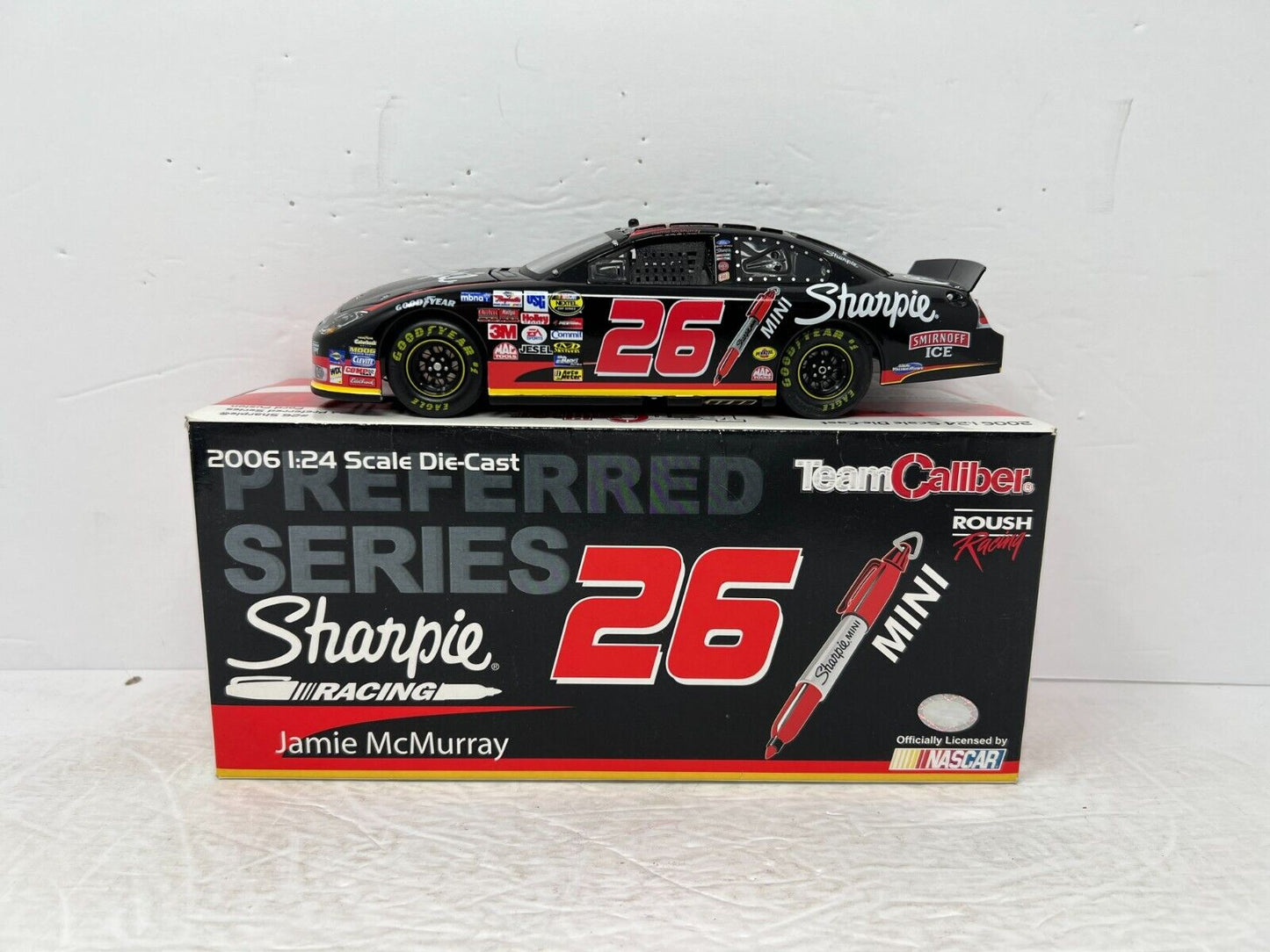 Team Caliber Nascar #26 Jamie McMurray Sharpie 2006 Ford Fusion 1:24 Diecast