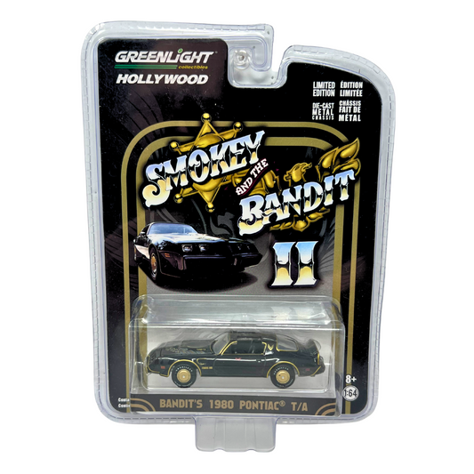 Greenlight Hollywood Smokey and the Bandit Bandit's 1980 Pontiac TA 1:64 Diecast