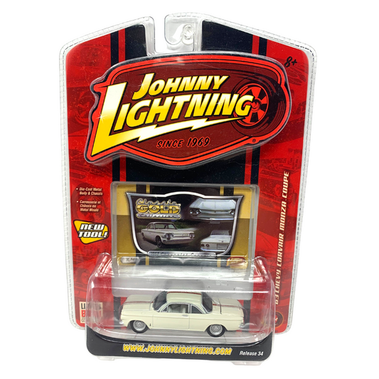 Johnny Lightning Gold Collection '63 Chevy Corvair Monza Coupe 1:64 Diecast