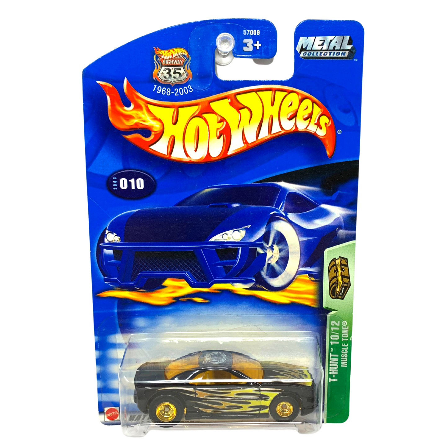 Hot Wheels T-Hunt Muscle Tone Real Riders 1:64 Diecast