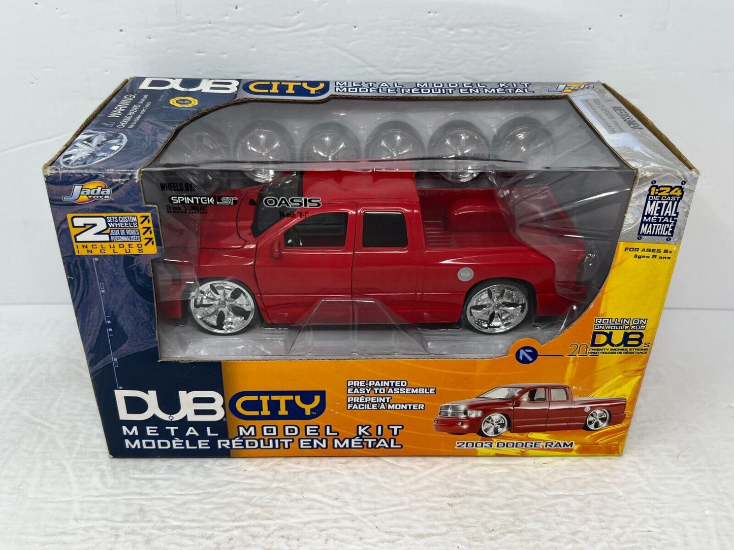 Jada Dub City 2003 Dodge Ram 1:24 Diecast Metal Model Kit