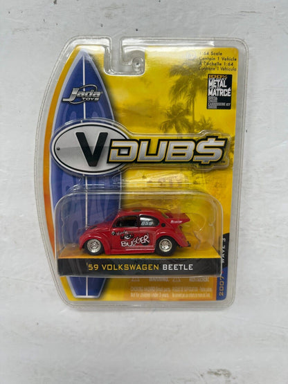 Jada V Dubs '59 Volkswagen Beetle 1:64 Diecast