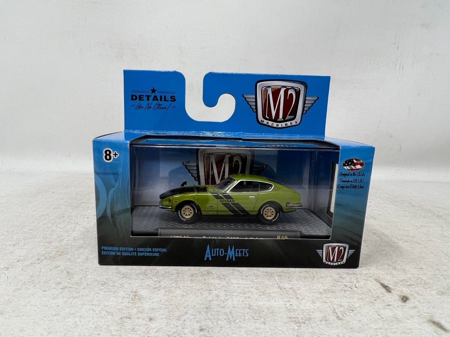 M2 Machines Auto-Meets 1970 Nissan Fairlady Z432 R49 1:64 Diecast