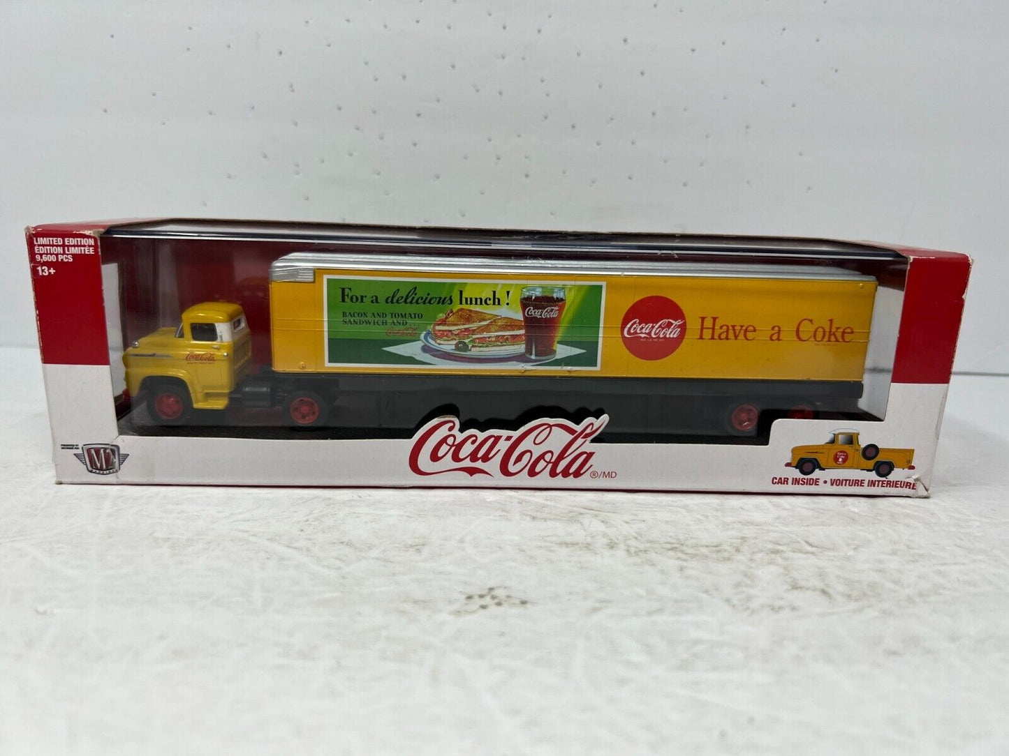 M2 Machines Coca-Cola Spartan LCF & 1958 Chevy Apache Stepside 1:64 Diecast