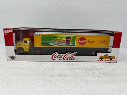 M2 Machines Coca-Cola Spartan LCF & 1958 Chevy Apache Stepside 1:64 Diecast