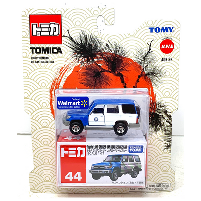 Takara Tomy Tomica #44 2020 Toyota Land Cruiser JAF Road Service 1:71 Diecast