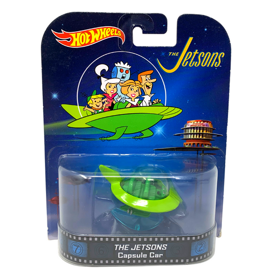 Hot Wheels Retro Entertainment The Jetsons Capsule Car 1:64 Diecast