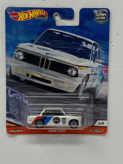 Hot Wheels Premium Car Culture BMW 2002 Real Riders 1:64 Diecast