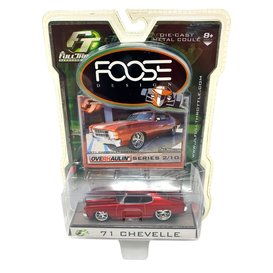 JL Full Throttle Foose Design Overhaulin' Series 1971 Chevelle 1:64 Diecast