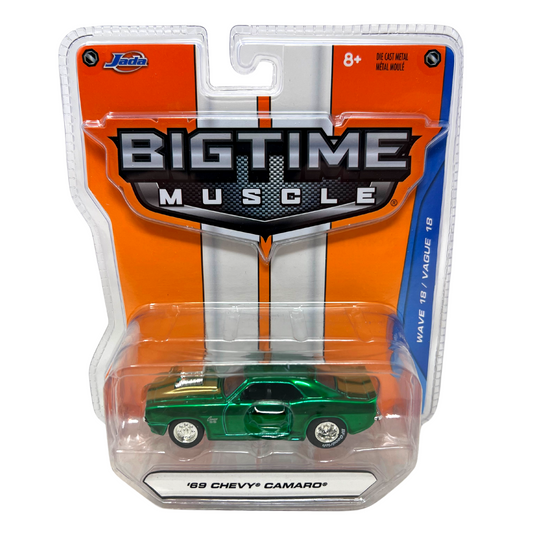 Jada Bigtime Muscle Wave 18 '69 Chevy Camaro 1:64 Diecast