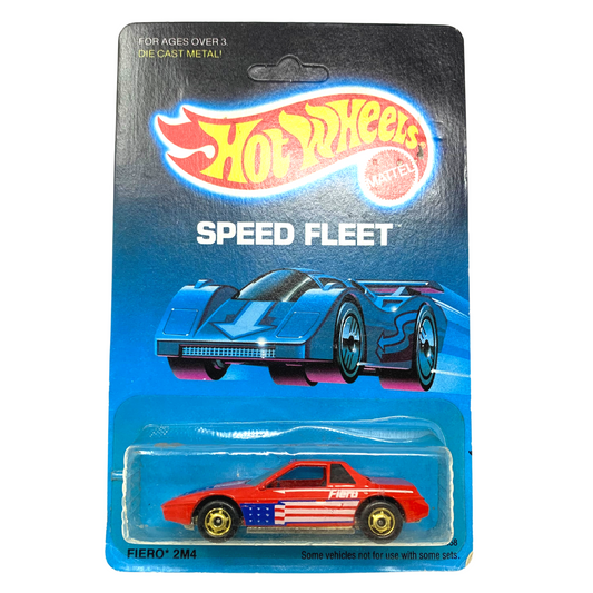 1986 Hot Wheels Vintage Speed Fleet Fiero 2M4 1:64 Diecast