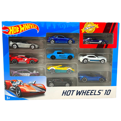 Hot Wheels 2019 10-Pack 1:64 Diecast Combo Set