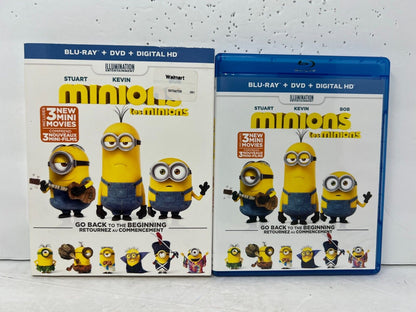 Minions & The Rise of Gru 2-Movie Collection Blu-ray Good Condition!!!