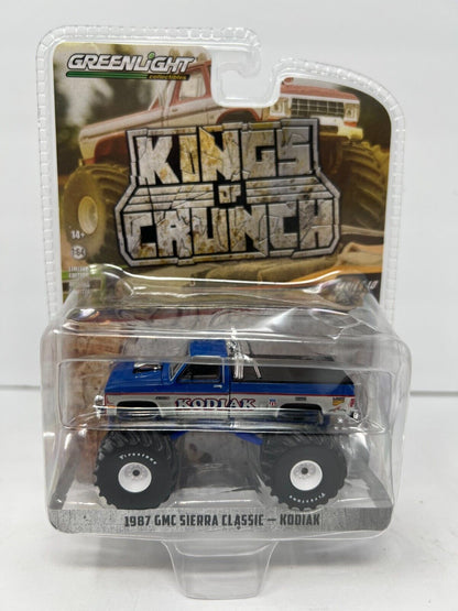 Greenlight Kings of Crunch Series 10 1987 GMC Sierra Classic Kodiak 1:64 Diecast