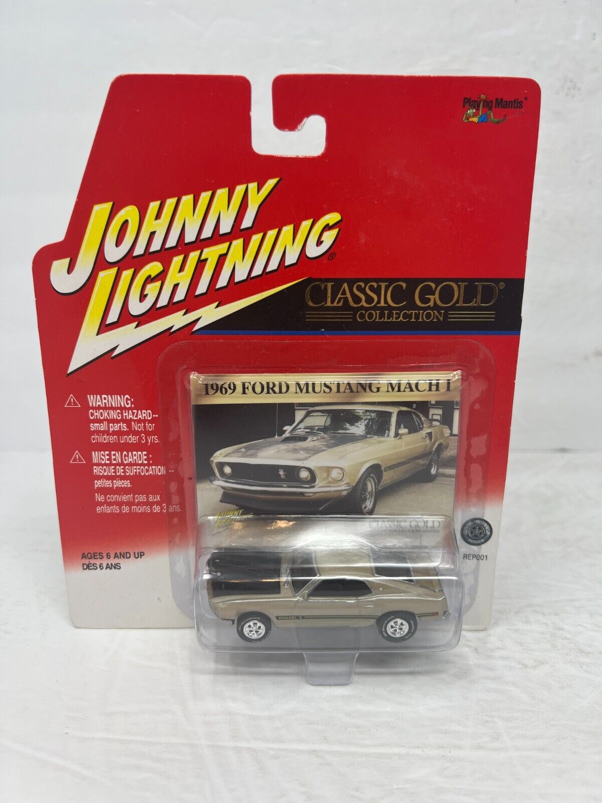 Johnny Lightning Classic Gold Collection 1969 Ford Mustang Mach 1 1:64 Diecast