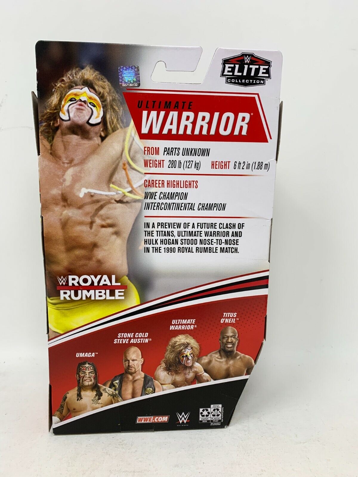 WWE Ultimate Warrior Elite Collection Royal Rumble Action Figure