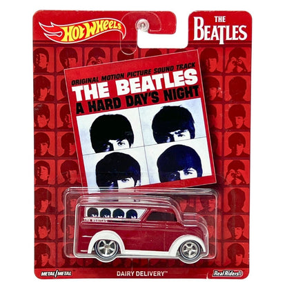 Hot Wheels The Beatles Dairy Delivey Real Riders 1:64 Diecast
