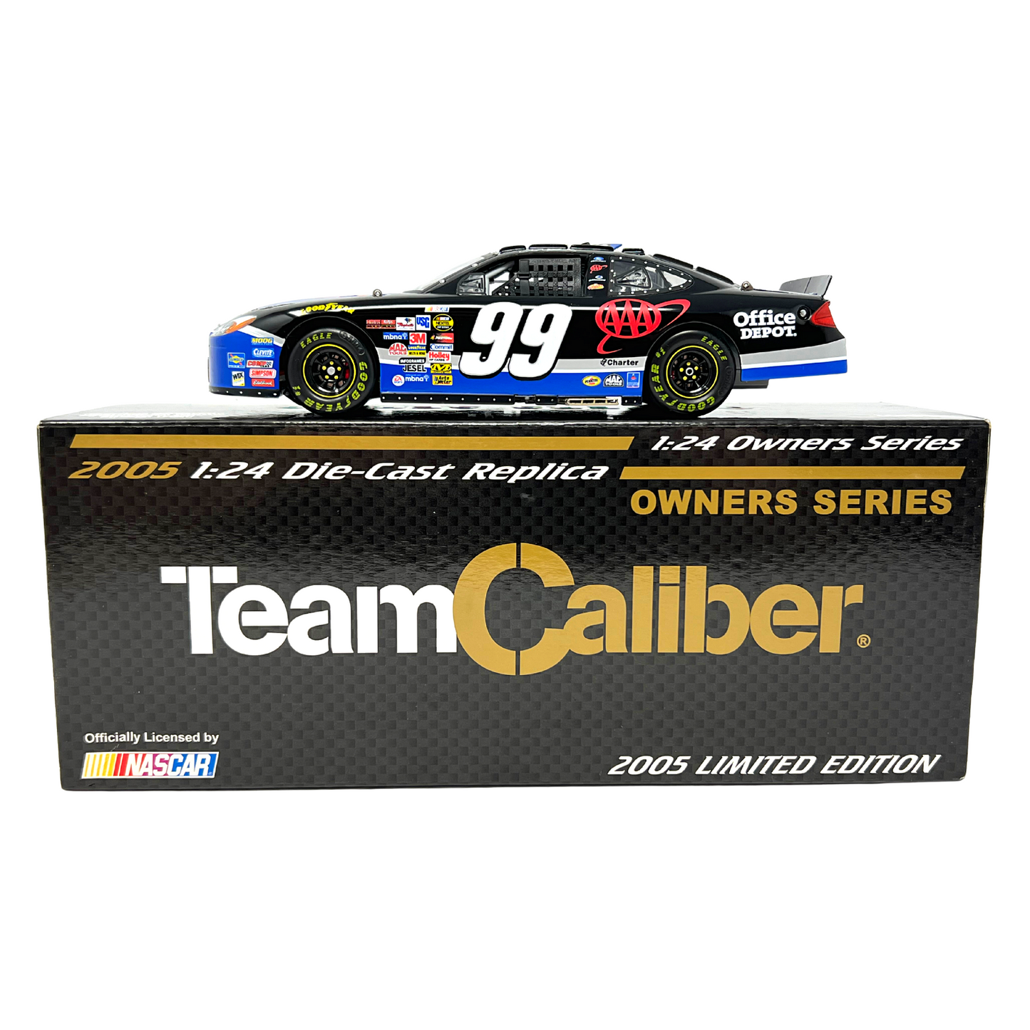 Team Caliber Owners Nascar #99 Carl Edwards AAA 2005 Ford Taurus 1:24 Diecast