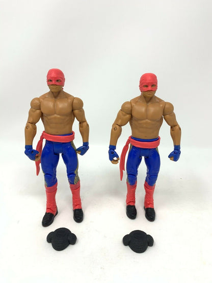 WWE Diego & Fernando Basic Wrestling Action Figures Los Matadores