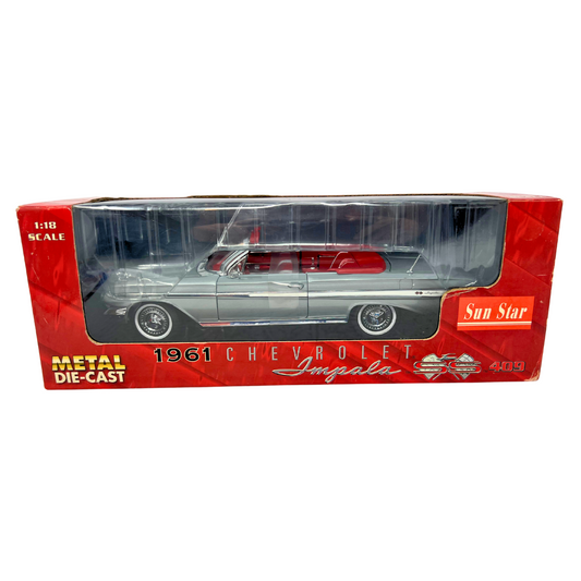 Sun Star 1961 Chevrolet Impala 1:18 Diecast