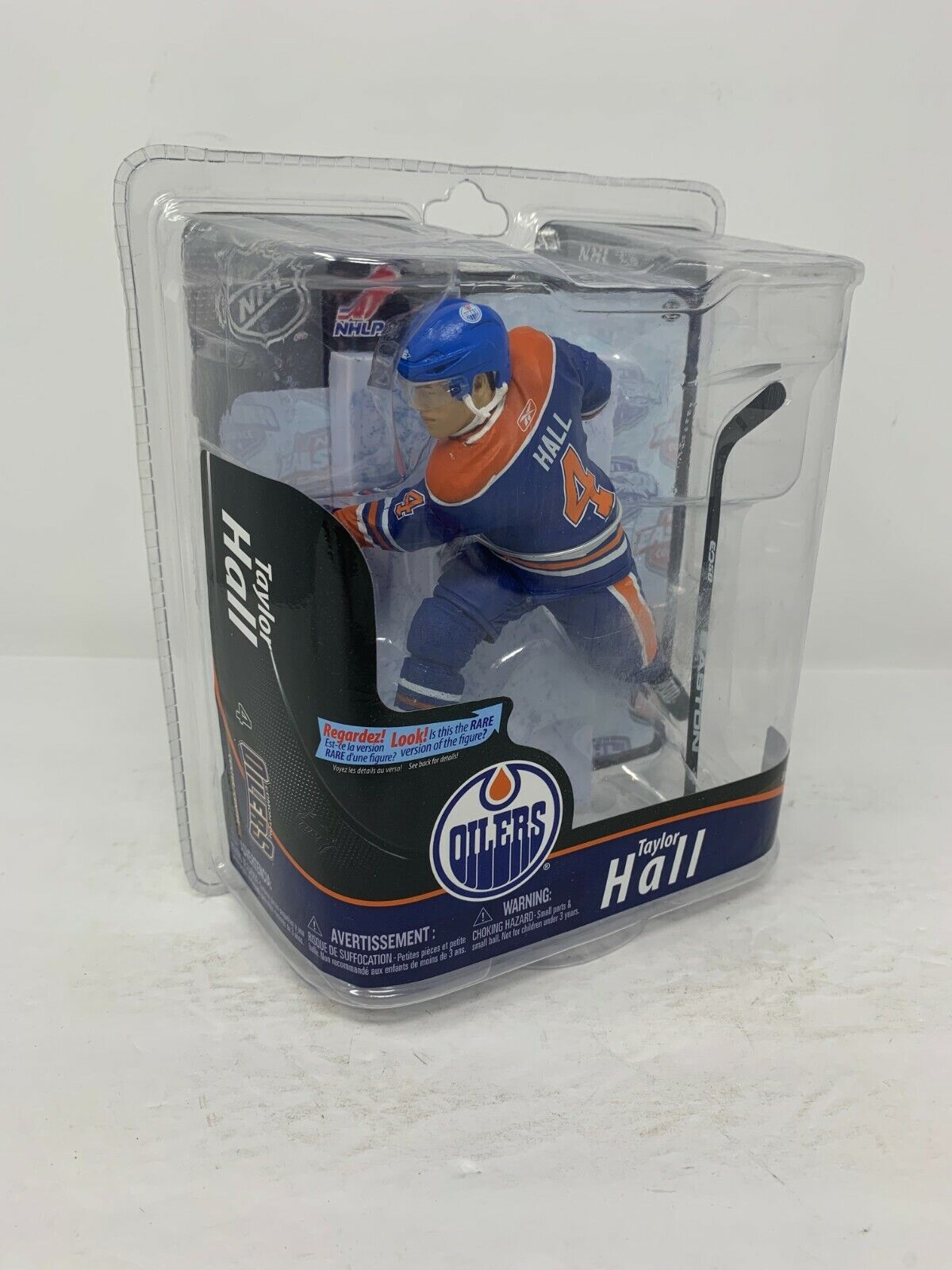 Mcfarlane NHL Taylor Hall Edmonton Oilers Blue Jersey Series 28 Figure