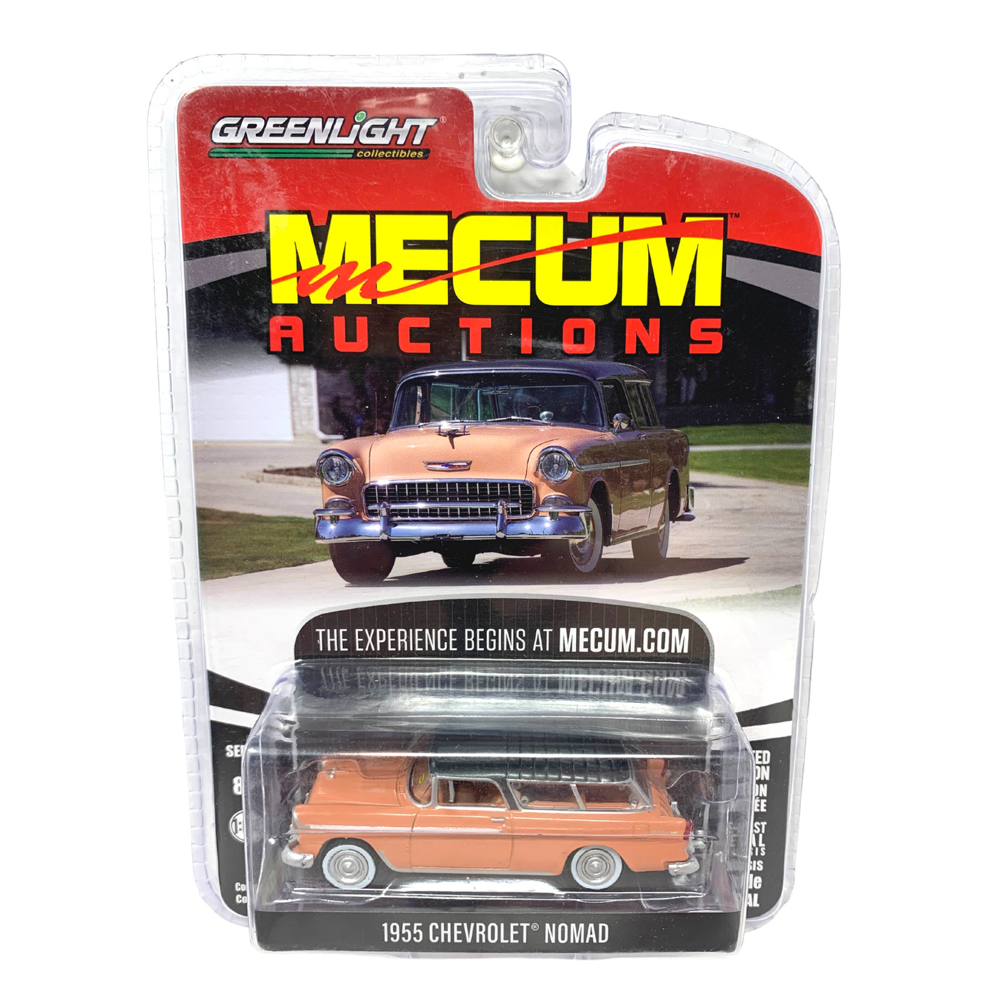 Greenlight Mecum Auctions Series 3 1955 Chevrolet Nomad 1:64 Diecast