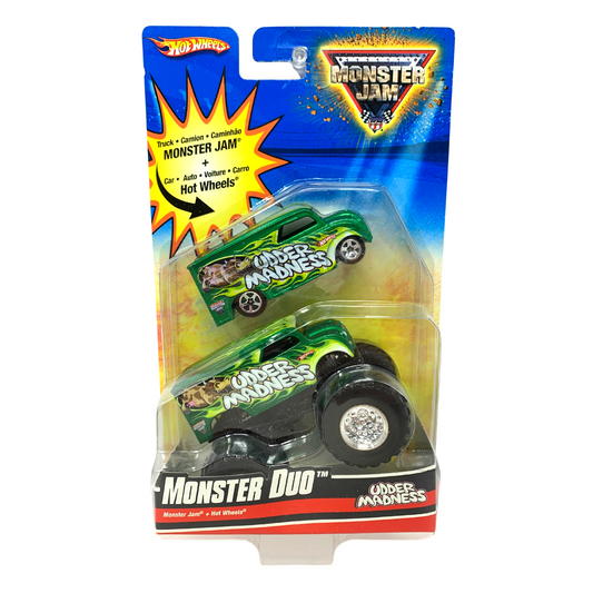 Hot Wheels Monster Jam Monster Duo Udder Madness 1:64 Diecast