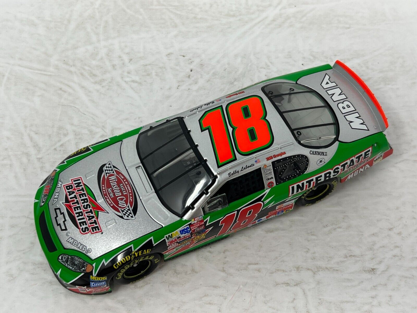 Action Nascar #18 Bobby Labonte Interstate Victory Lap GM Dealers 1:24 Diecast