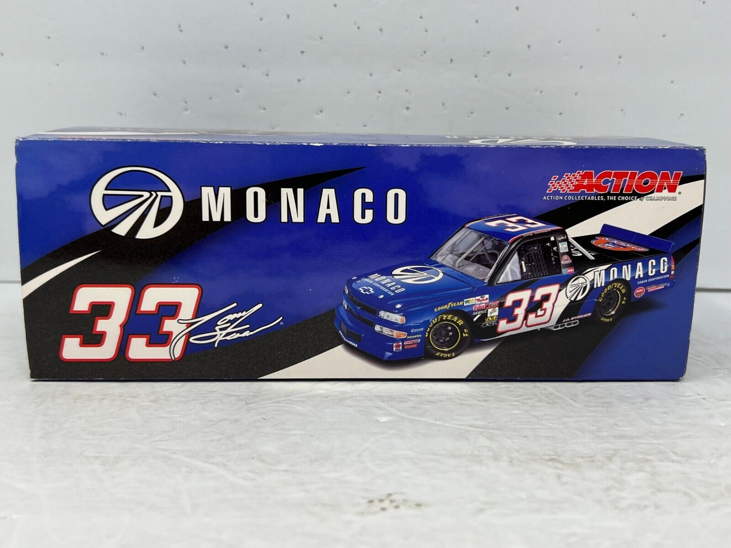 Action Nascar #33 Tony Stewart Monaco Motorcoaches Chevy Race Truck 1:24 Diecast